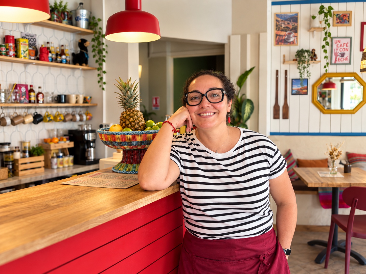 Francisca Guerra, cuisinière et fondatrice de la Cantine Latina