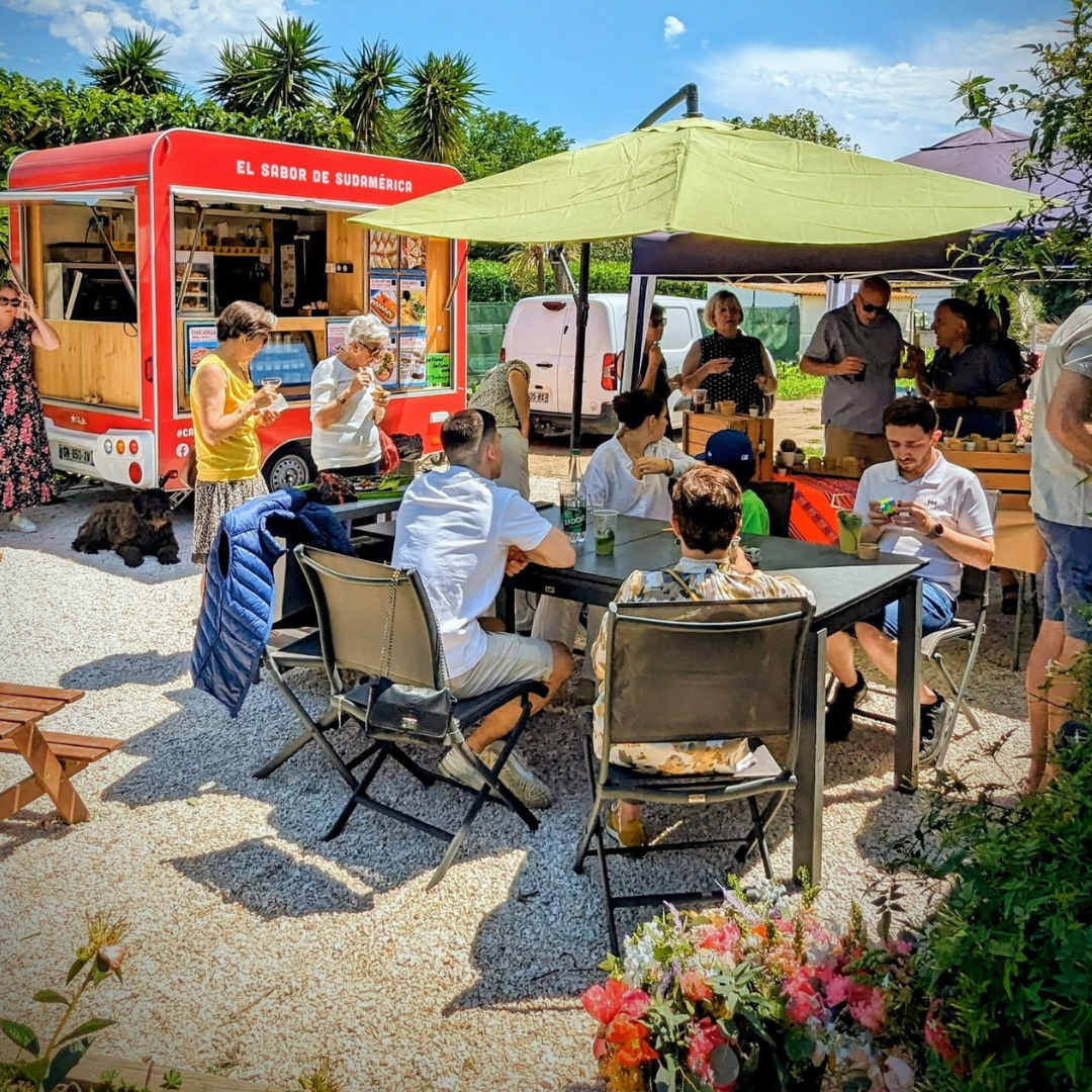 Le food truck Cantine Latina en événement