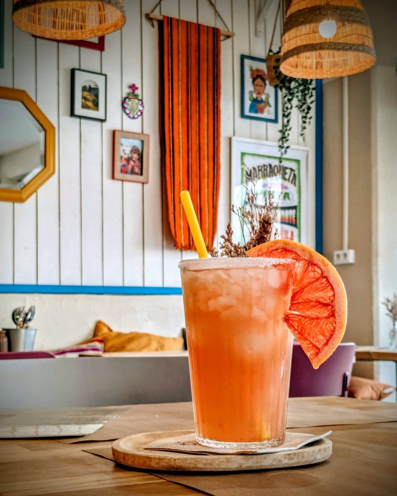 Cocktail aux couleurs du Chili à la Cantine Latina